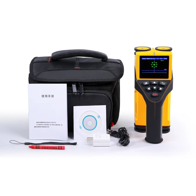 

Taijia ZD310 reinforced concrete rebar detector remote concrete rebar scanner locator measuring performance