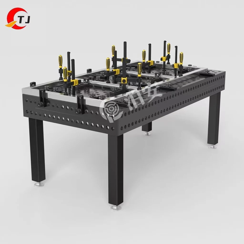 Cast iron nitriding nitriding welding fixture robot welding table