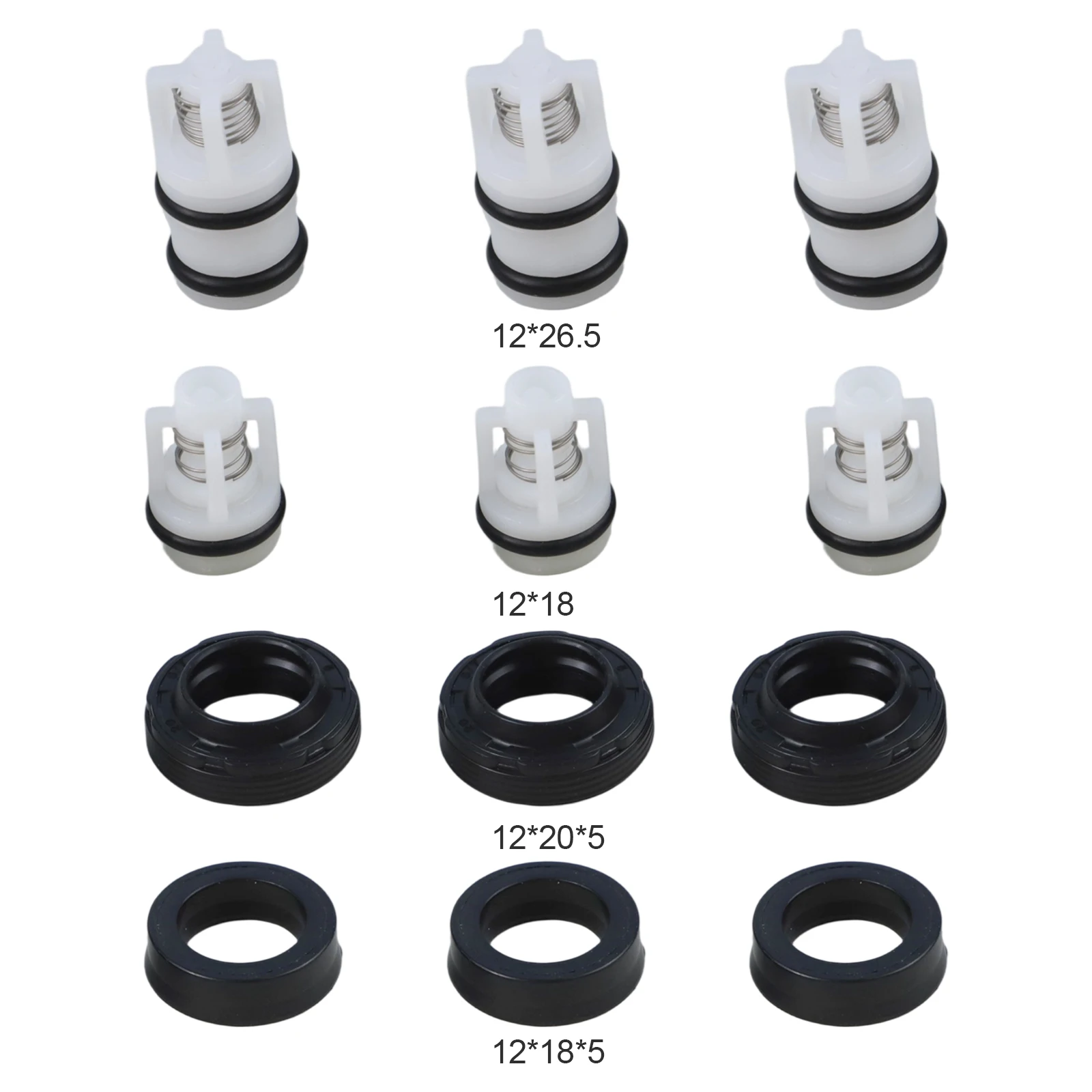 Repair Kit Pump Cleaning Head Lightweight Machines Oil Rubber Triangular Easy To Install Four Corner Household