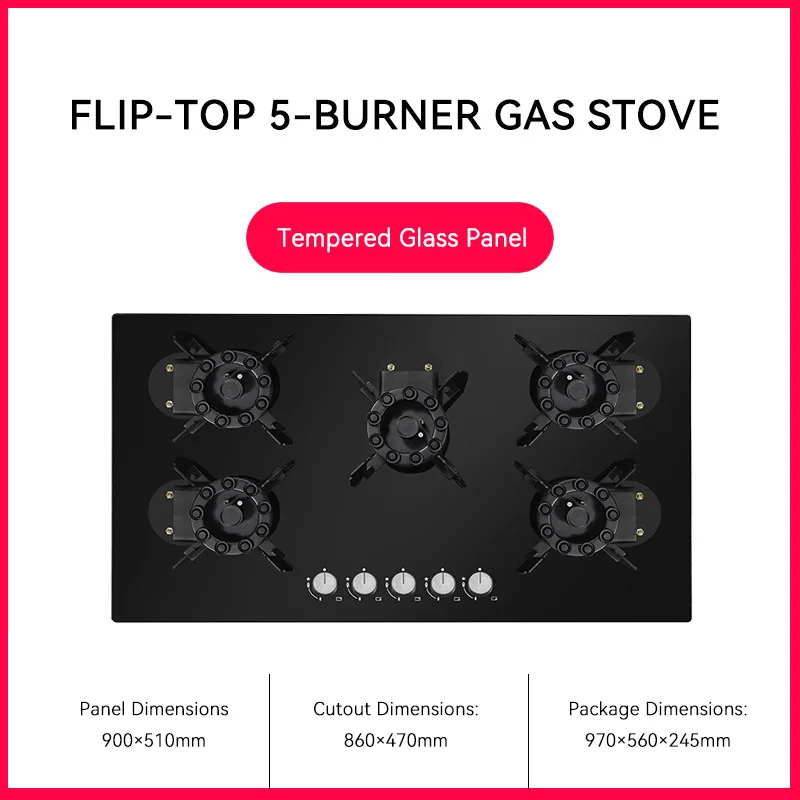 China 5-Burner Smar… - image