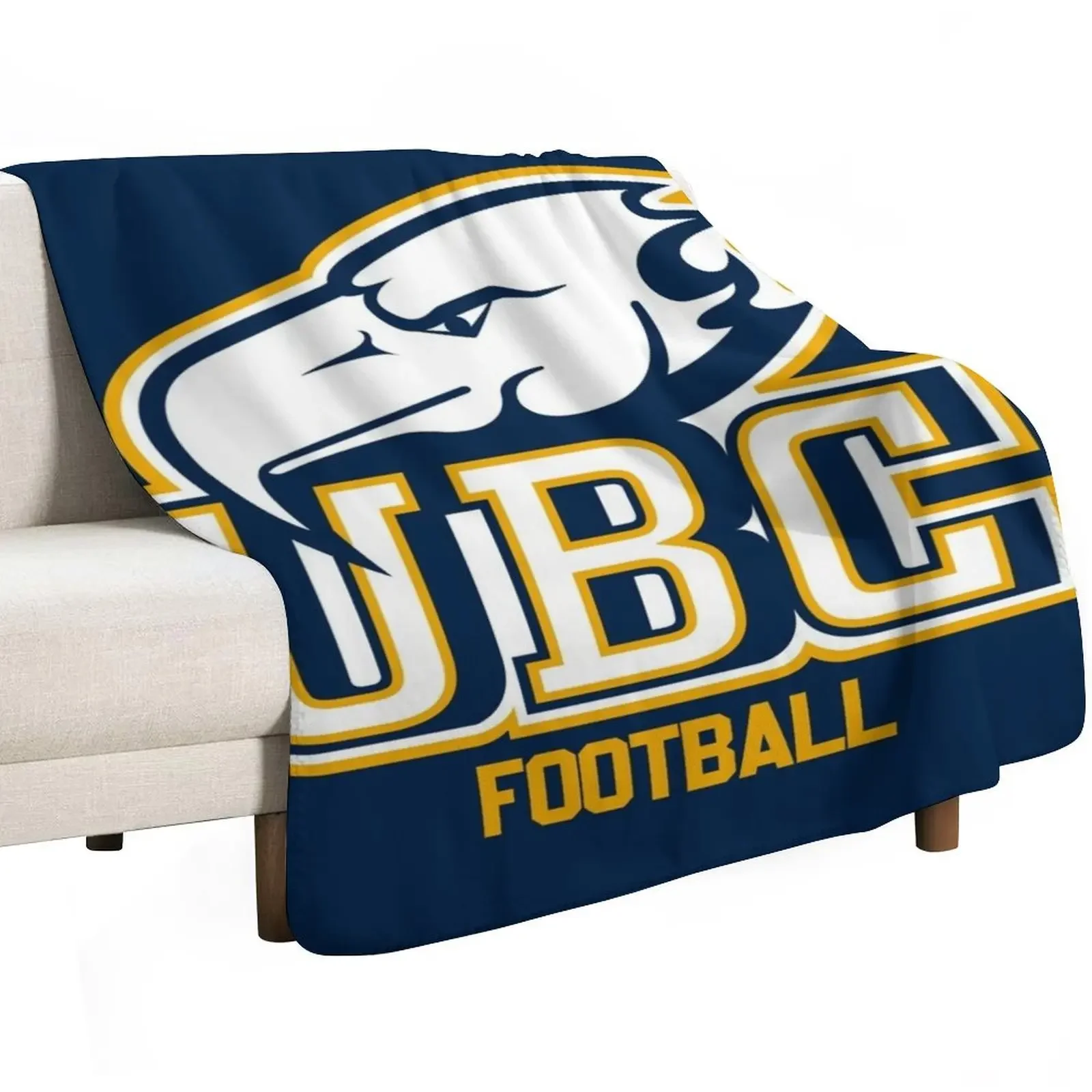 UBC Thunderbirds كرة القدم رمي بطانية العلامة التجارية الفاخرة الصيف بطانيات السفر لبطانية الأرائك