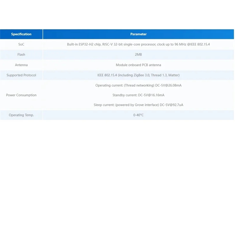 A003 Unità Gateway H2 Filettatura ESP32-H2/Unità Zigbee Gateway Supporto Protocollo Zigbee Filettatura Matter per Smart Home