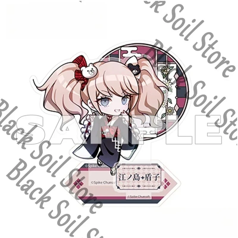 Anime Danganronpa Naegi Makoto Kirigiri Kyoko Cosplay Genuine Signboard Cartoon Acrylic Stand Desktop Ornament Decoration Gifts