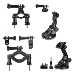 Suction Cup Car Mount Optional Bike Motorbike Mount for GoPro Hero Accessories for Xiaomi Yi Sjcam Eken