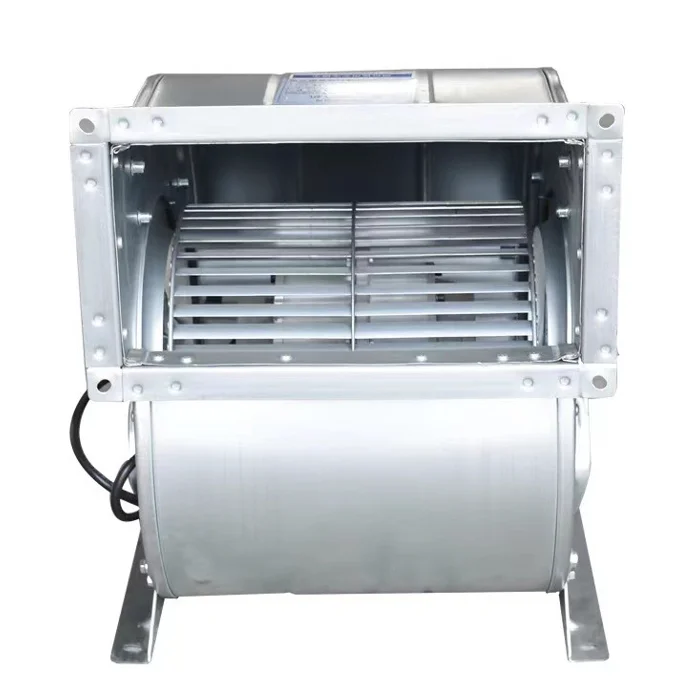 Outer rotor double-inlet multi-blade air-conditioning centrifugal blower fan