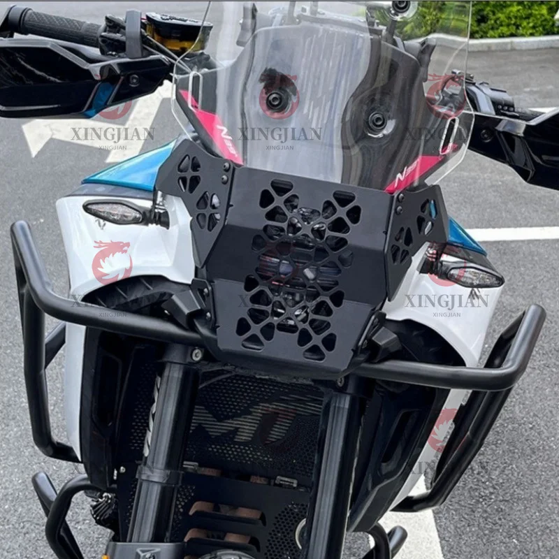 

Motorcycle Headlight Aluminum Alloy Protective Housing For CFMOTO 450MT Special Lampshade Protective Cover Accessories