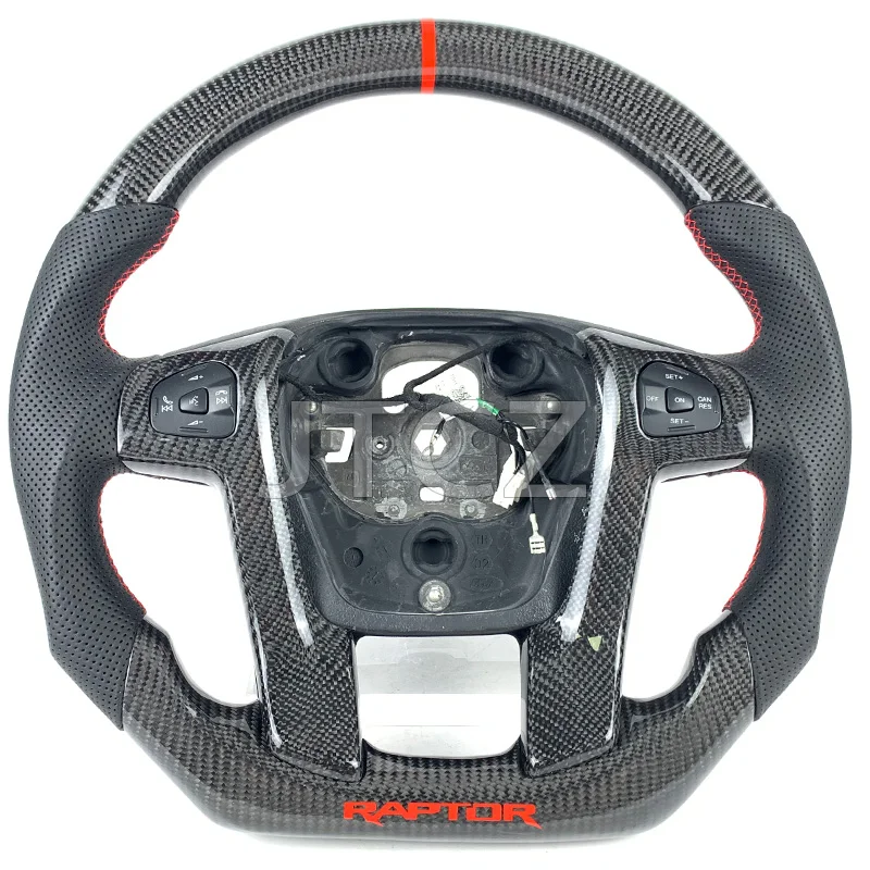 

Рулевое колесо из углеродного волокна 2008 2009 2010 2011 2012 2013 2014 2016 2017 2018 для Ford Ranger