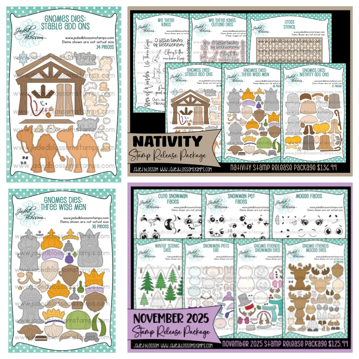 

New GNOME DIES: NATIVITY ADD ONS Dies Metal Cutting Dies And Stamps For DIY Scrapbooking Handmade Paper Card Decoration Craft