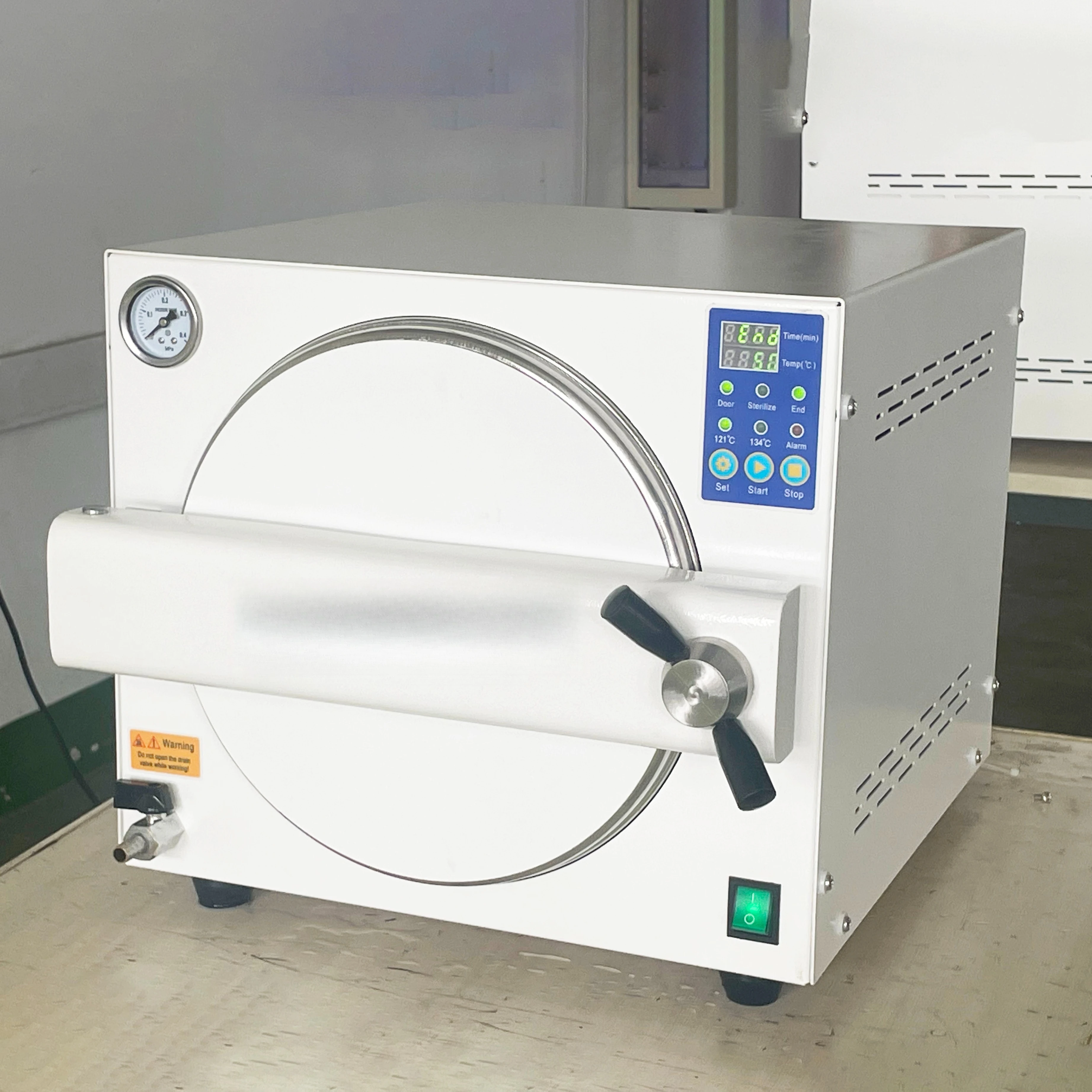 Stainless Steel Glass High Pressure 18L 23L 30L Dry Steam