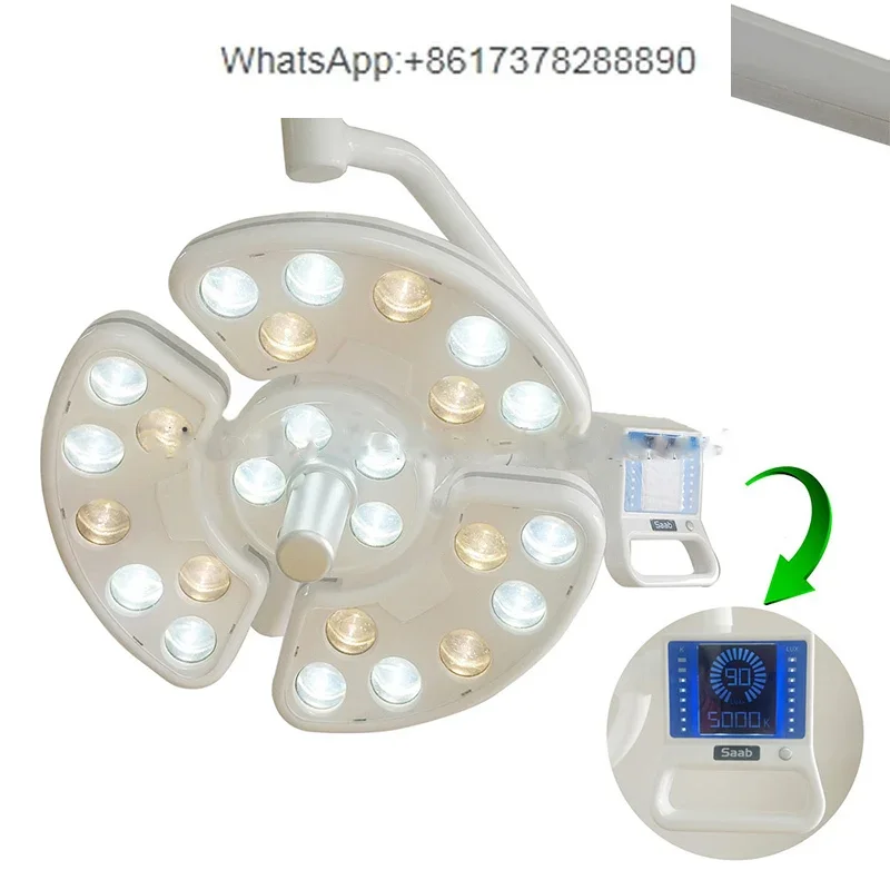 Meite Medical shadowless LED planting lamp with 26 leds for surgical operation implant with ceiling mounted support