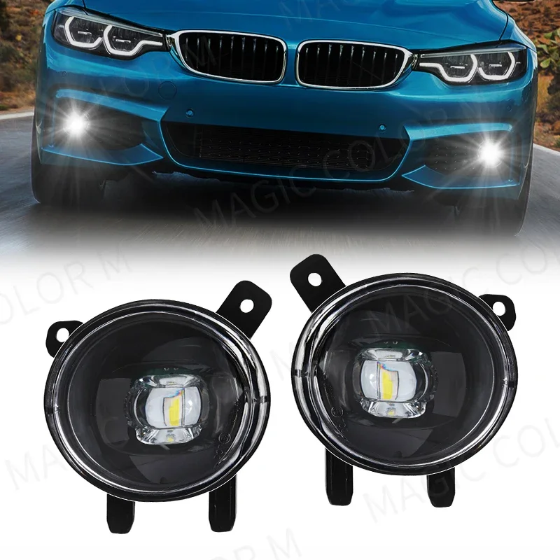 

Для BMW F20 F21 F22 F23 F45 F46 F30 F31 F34 F35 светодиодные противотуманные фары передние фары вождения водонепроницаемые автомобильные аксессуары 12 В