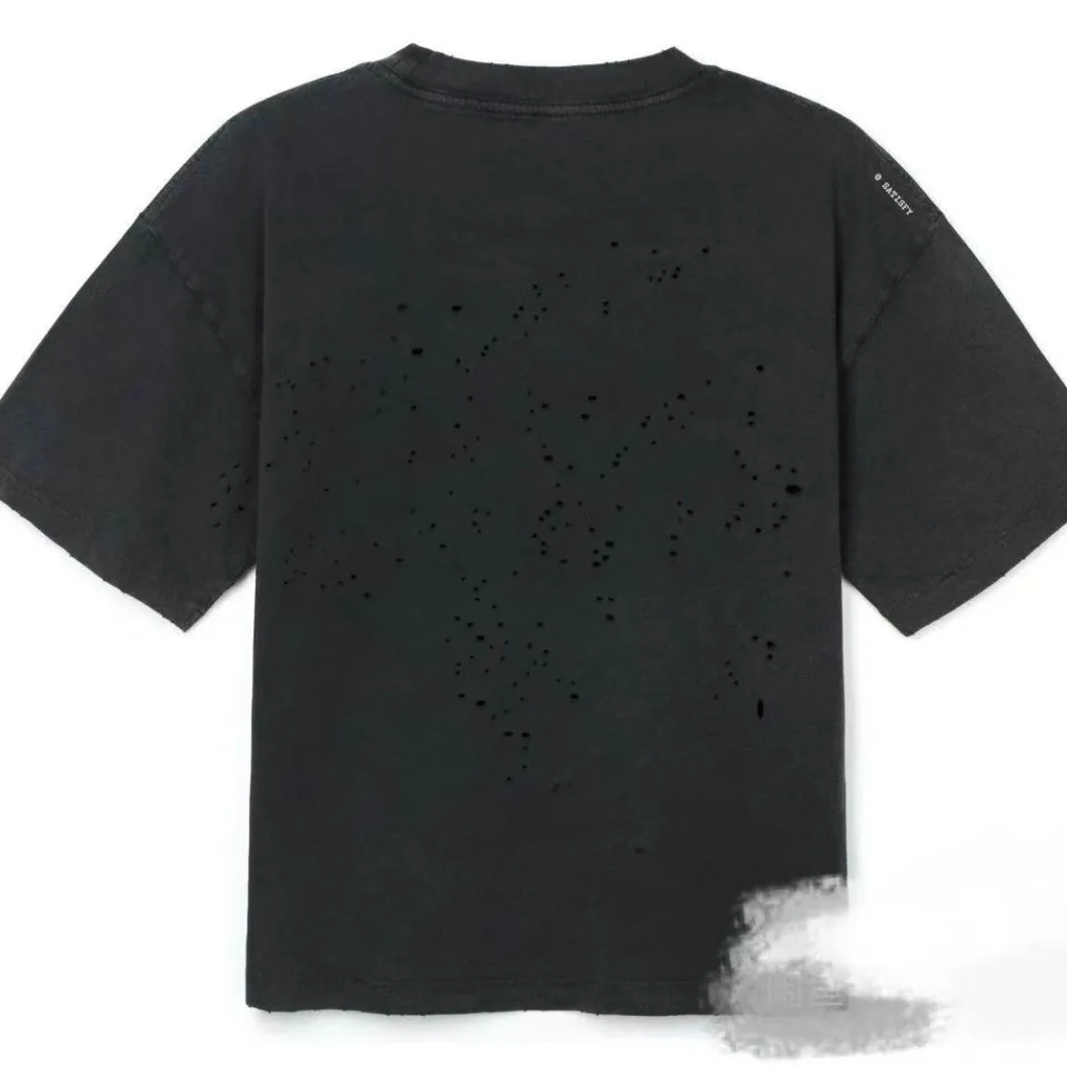 SATISFY 26ss MothTech Running Ripped Short Sleeve T-Shirt - AliExpress