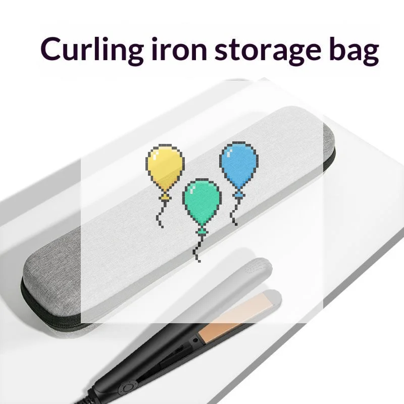 Portable Storage Bag For Hair Straighteners Curling Irons Hair Rollers Hair Straightener Storage Bag Travel Carrying Empty Case