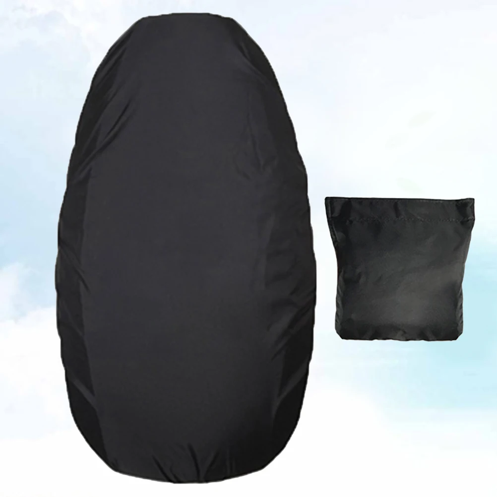 

Waterproof Motorcycle Cushion Cover Uv Resistant Seat Protector With Storage Bag For Bike Scooter Outdoor Use Black L
