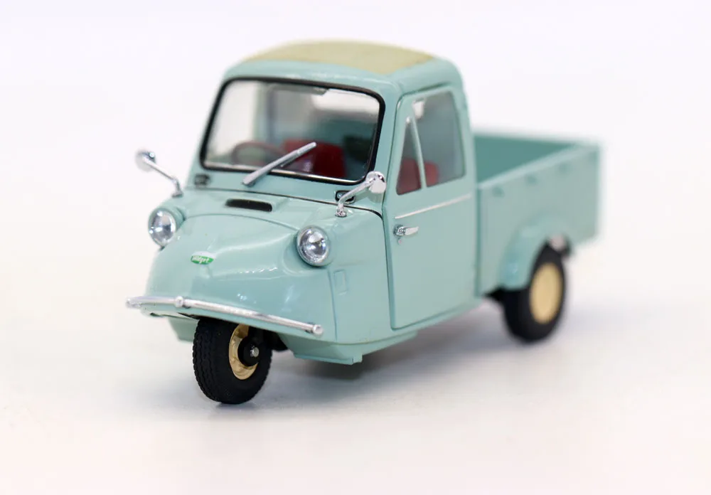 Ebbro 1/43 DAIHATSU MIDGET MP4 1959 Vintage Model Car Three-wheel Truck Diecast Alloy Toys for collection gift