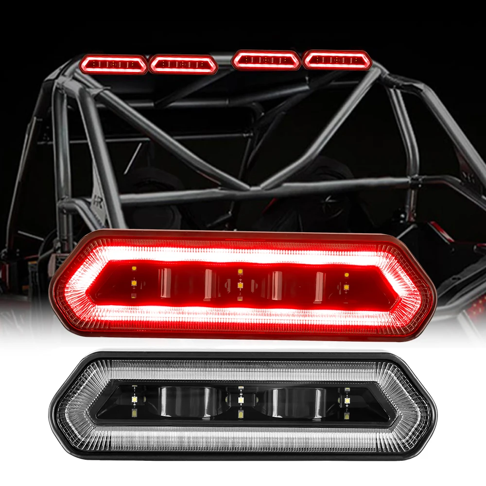 

UTV Chase LED Tail Light 1.75-2" 1.75 - 2" Roll Bar UTV Chase Brake Tail Light For Car ATV Polaris RZR 1000 800 900 XP Ranger