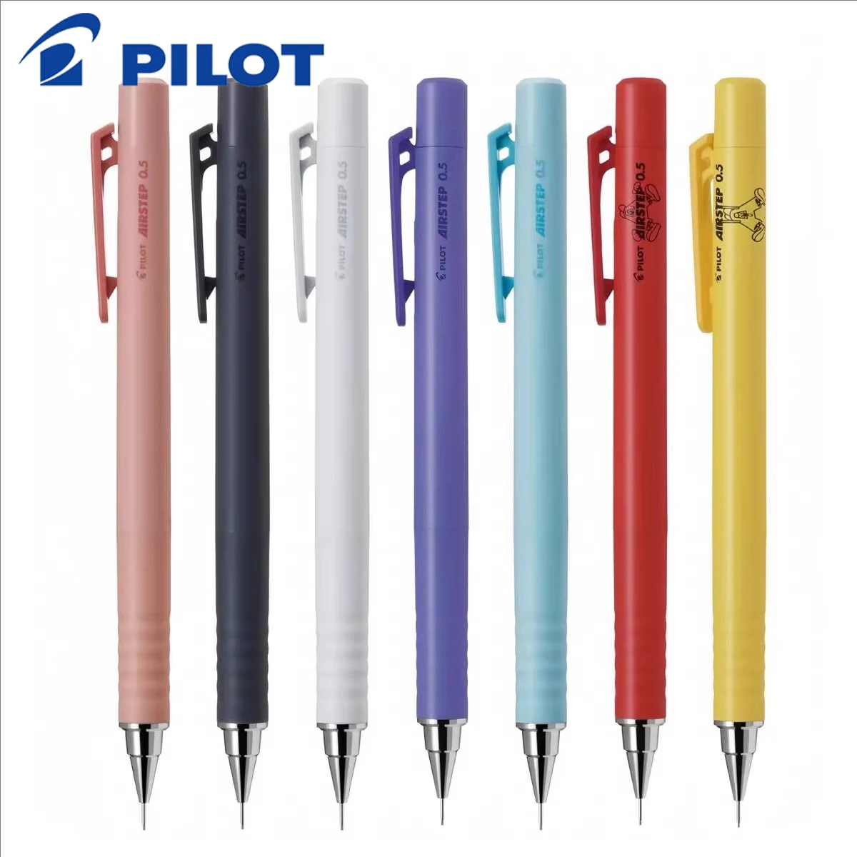 

Japan PILOT AIRSTEP New Functional Mechanical Pencil HAS-15 Colored Barrel Mechanical Pencil 0.5mm Study and Office Stationery
