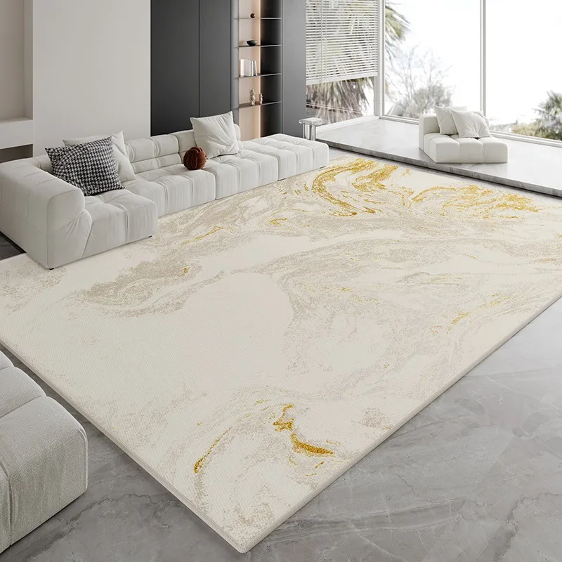 Modern Minimalist Line Decoration Living Room Carpet Large Area Bedroom Rugs Light Luxury Coffee Tables Floor Mat Ковер Tapis 러그