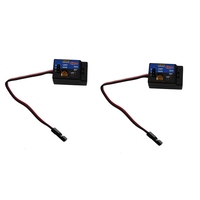 Eco-Friendly-2X High-Speed Drift Auxiliary Gyro For WPL D12 Mini Truck Drift Flat Running RC Car Auxiliary Modification Accessor