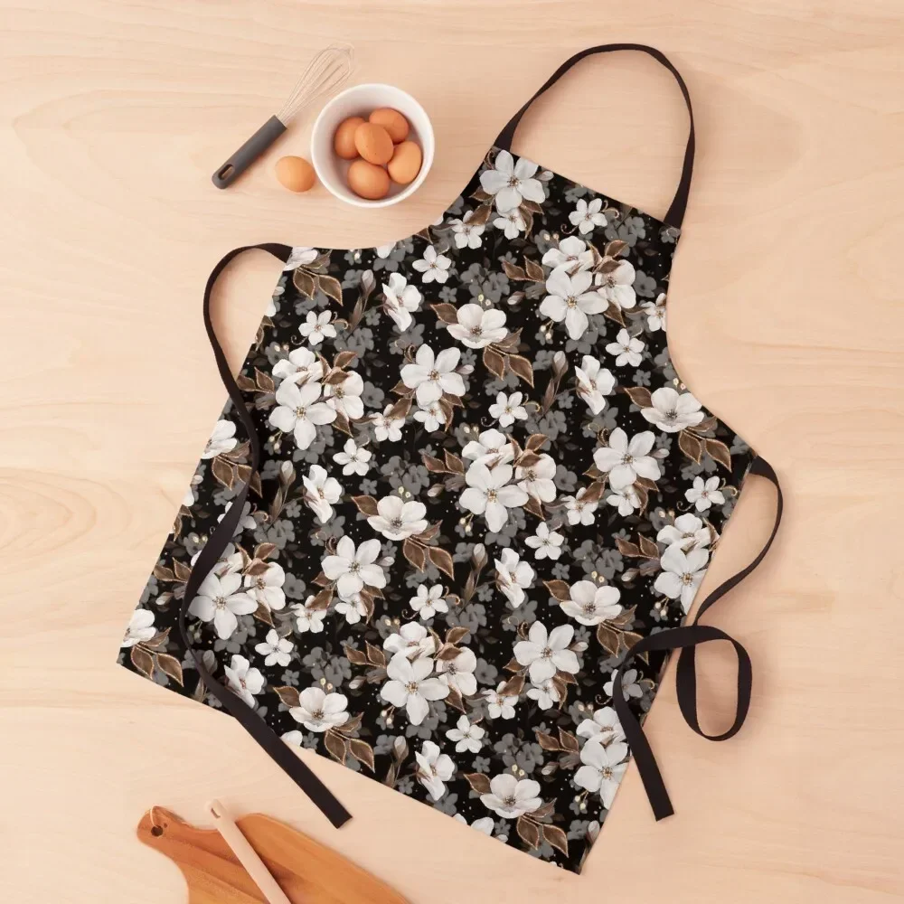 

Apple flowers Apron For Woman Christmas gift Apron