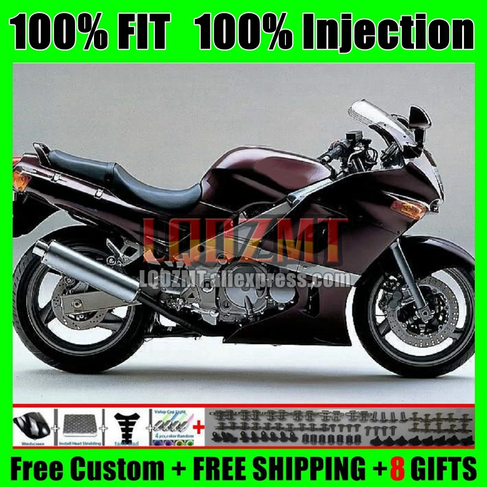 OEM Fairing For KAWASAKI NINJA ZZR 400 ZZR400 1993 1995 1996 1997 1998 1999 78No.20 ZZR-400 00 01 Wine red new 02 05 06 07 Body