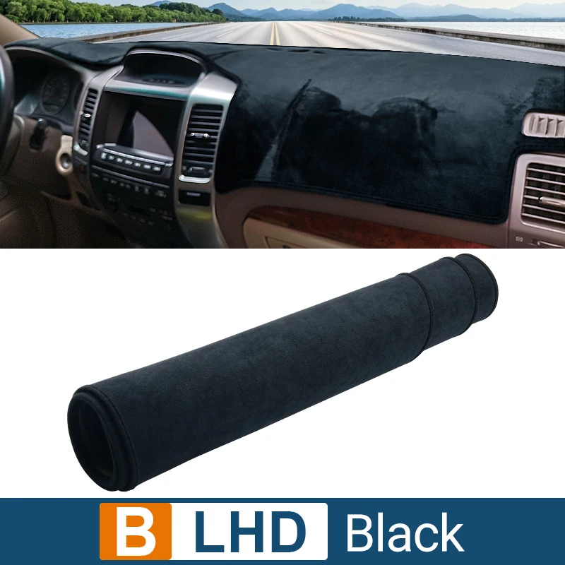 Für Toyota Land Cruiser Prado 120 J120 2003-2006 2007 2008 2009 Auto Dashboard Abdeckung Vermeiden Licht Pad Anti-UV Teppiche Nicht-Slip Matte