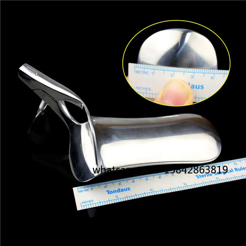 Large Flat Head, Vaginal Dilator, Household Vaginal Dilation, Duckbill Stainless Steel, Gynecological Uterine Expansion