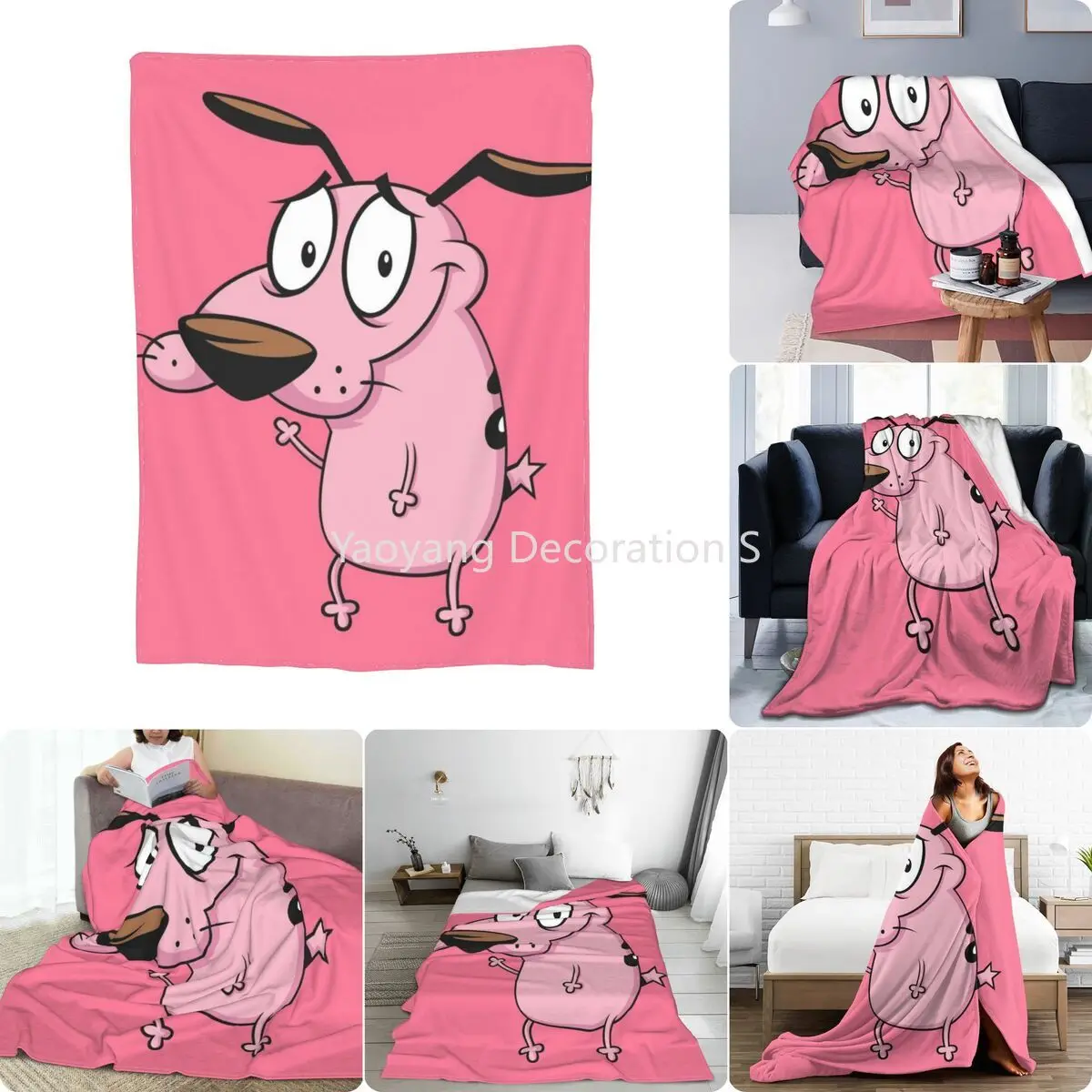 

Cartoon Network Ultra-Soft Micro Fleece Blanket High For Bed Dual Purpose Machine Washable