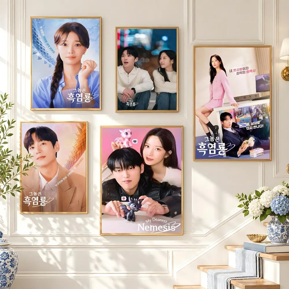 webtoon My Dearest Nemesis Poster Poster HD Frameless Preppy Style Wall Art Home Decor For Living Room Bedroom Gift