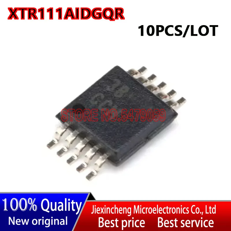 XTR111AIDGQR Marking:CCM XTR111AIDGQ MSOP10 New original