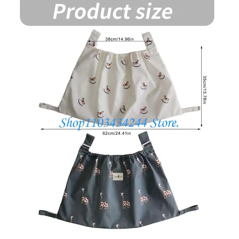  Convenient Travel Storage Solution For Baby Carts Water Resistant Fabric Protects Belongings From Spills And Rain