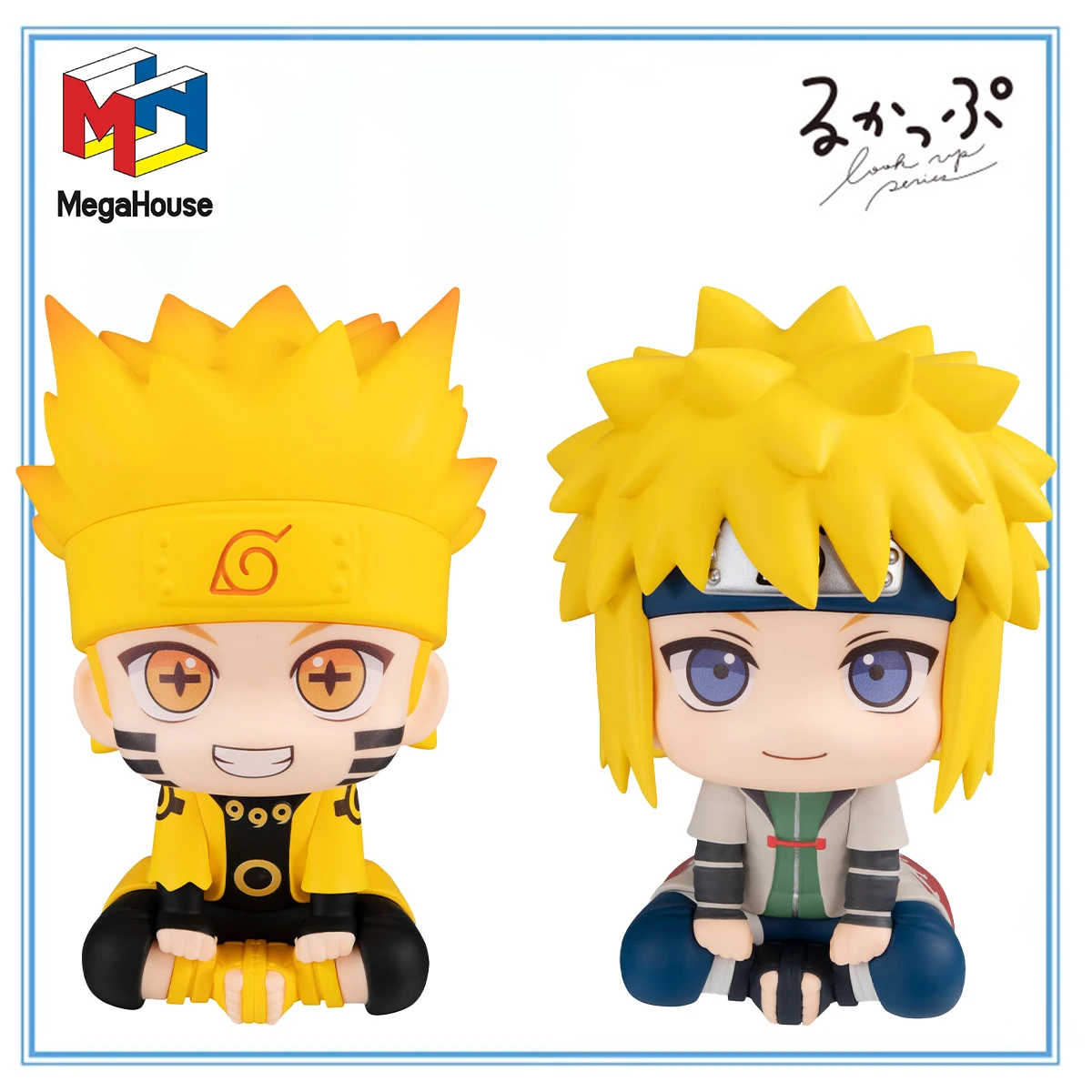 

100 Original MegaHouse Look Up Naruto Shippuuden Uzumaki Naruto Namikaze Minato Rikudou Sennin Mode Ver. Collection Series