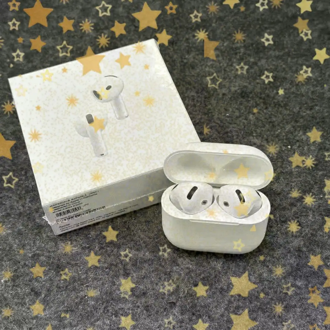 سماعات أذن Apple Airpods Pro 2 3 4 اللاسلكية بتقنية البلوتوث مع خاصية إلغاء الضوضاء النشطة مع علبة شحن لهاتف IPhone iPad #1