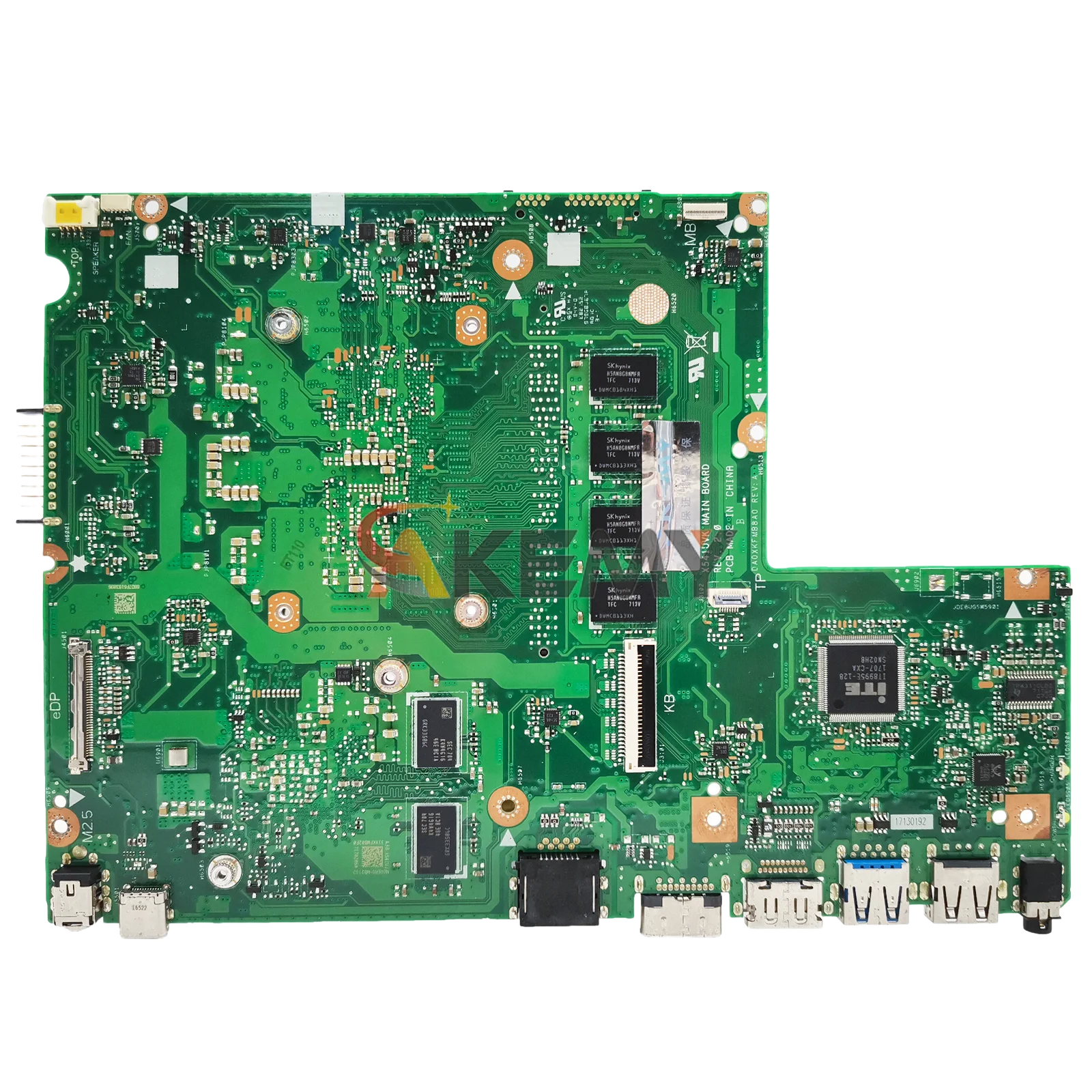 Placa-mãe para laptop X541UVK, placa principal para ASUS VivoBook X541UAK R541U X541U A541U F541U X541UJ X541UVK X541UV A541U I3 I5 I7 CPU