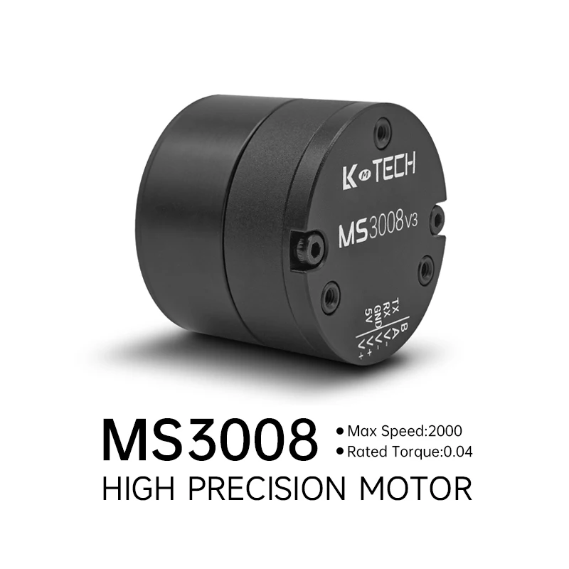 MS3008v2(RMD-S-3008) BLDC, mikro/serwosilnik, silnik gimbal, fotograficzny PTZ, kapsuła, gramofon, laser lidar, UAV, szczęka zaciskowa