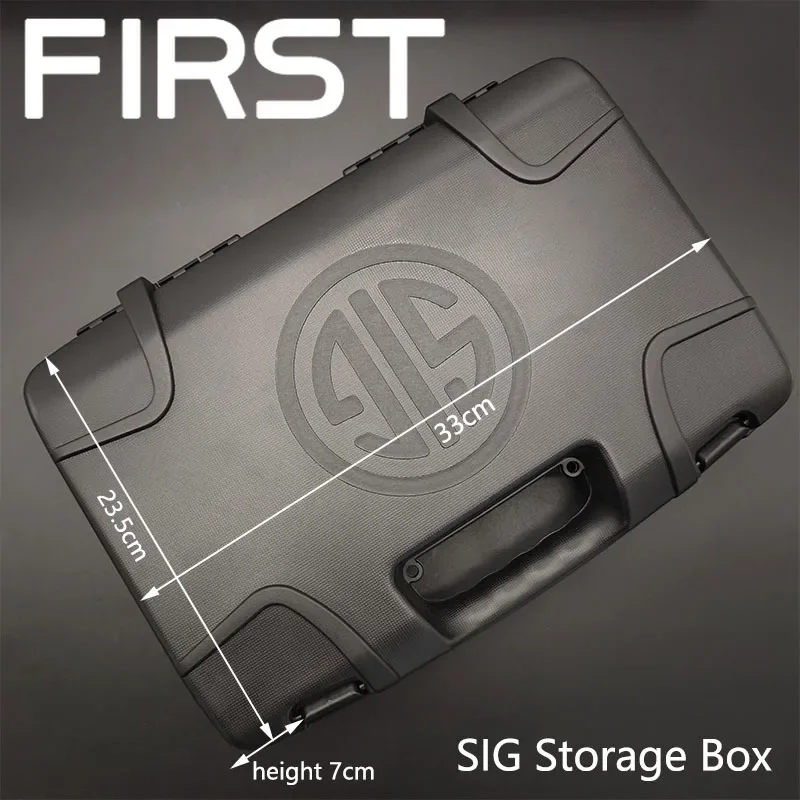 SIG Storage Box Waterproof Tactical Multifunctional Suitcase Equipment Toolbox Suitable For Storing Hunting Weapon Accessories