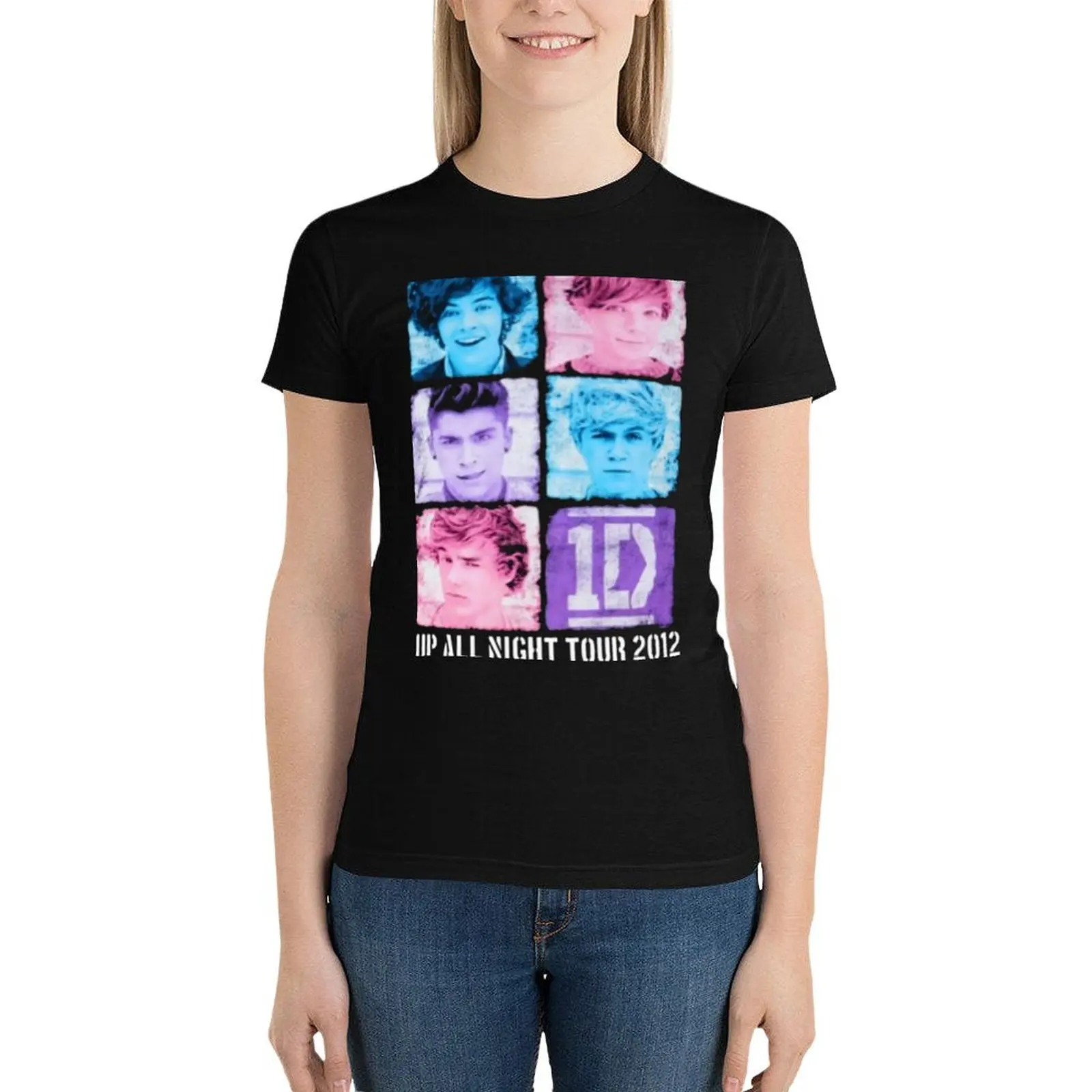 

UP ALL NIGHT TOUR 2012 T-Shirt summer tops cute tops tees tops Women clothing