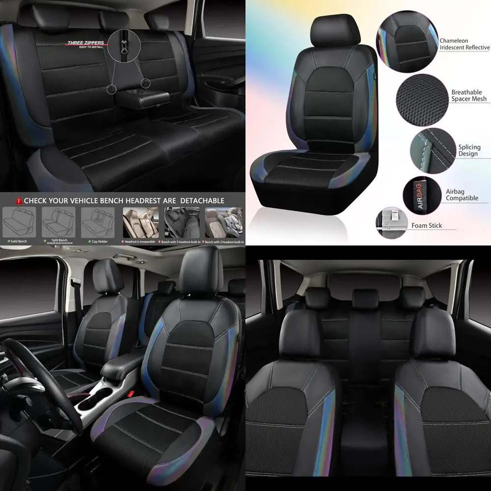 

Кожаные чехлы на сиденья, автомобильный универсальный спортивный чехол на автомобильное сиденье, супер 5 мм, композитная губка внутри, подушка безопасности, совместимая подходит для большинства внедорожников