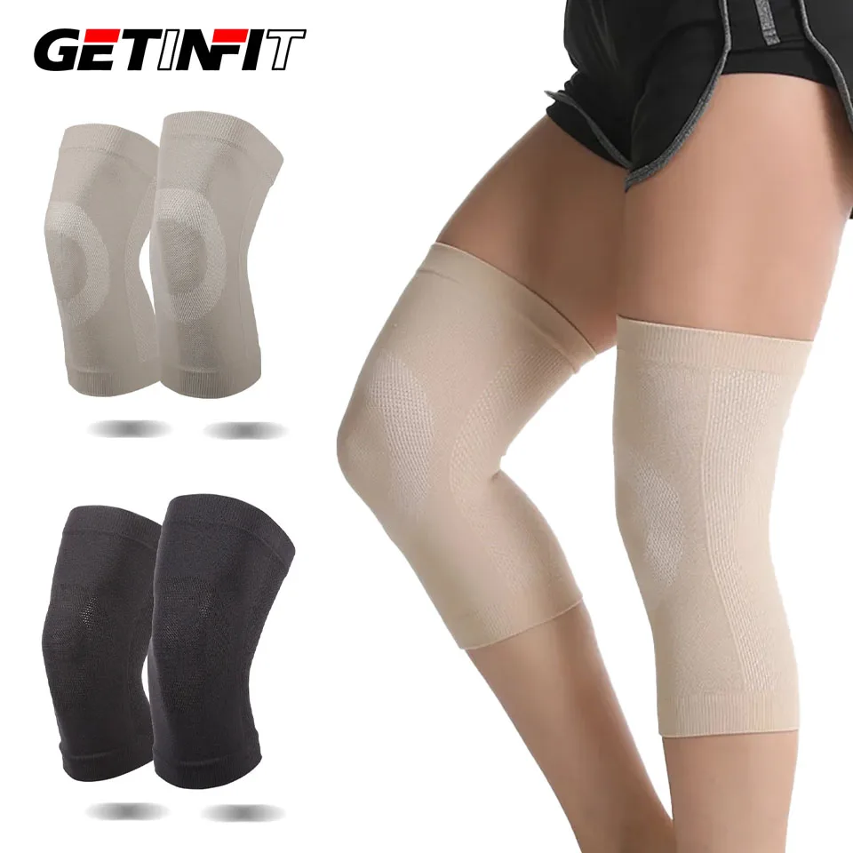 1Pair Summer Ultra Thin Knee Support Brace Sports Knee Pads Meniscus Arthritis Injury Ease Knee Pain Gym Running Knee Protector