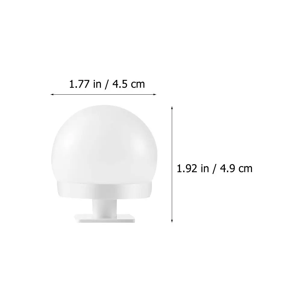 1Set Portable Makeup Lamp LED Mirror Front Light Vanity Light for Bathroom Bedroom Hotel Easy Install No Tools