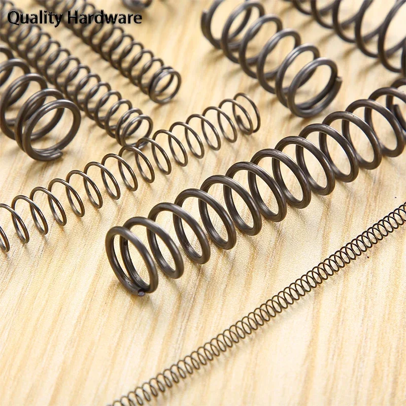 65 mm Drahtdurchmesser, 2,0 mm Außendurchmesser: 10–30 mm, starke Federstahl-Druckdruckfeder, Stoßdämpfung, Rückholfeder, anpassbar – Detail 4
