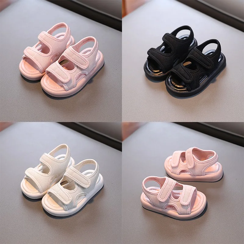 Baby Boys Girls Shoes Summer Fashion Sport Shoes Kids Beach Sandals First Walkers Toddler Girl Sandals Infant Casual Sneakers