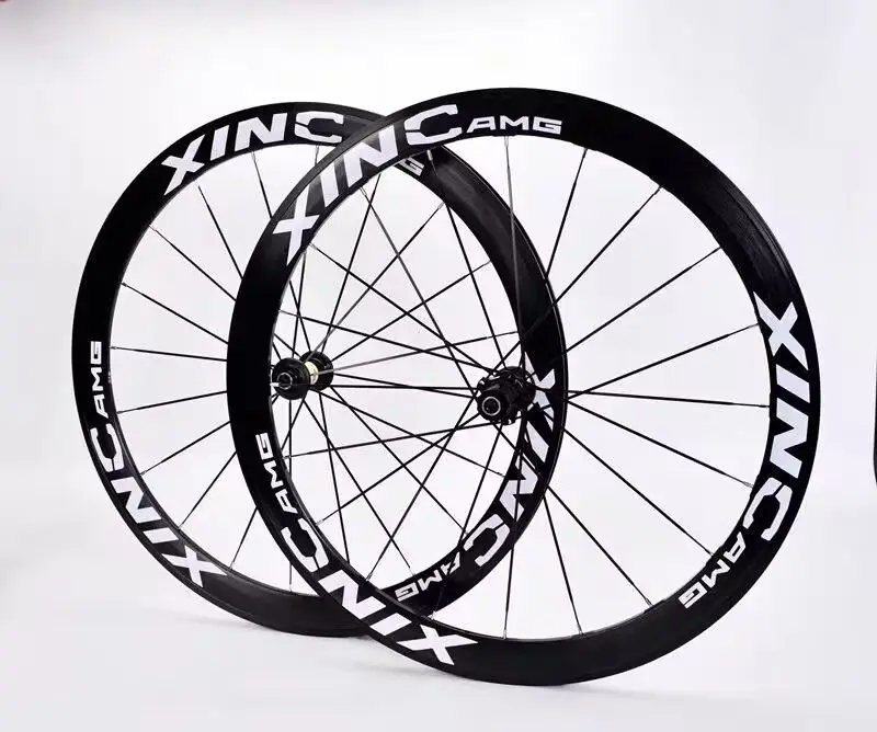 120Ringing700C40MMHigh Frame Straight Pull Wind Breaking Flat Spokes6ClawV/CDisc Brake Road Wheelset – Detail 8