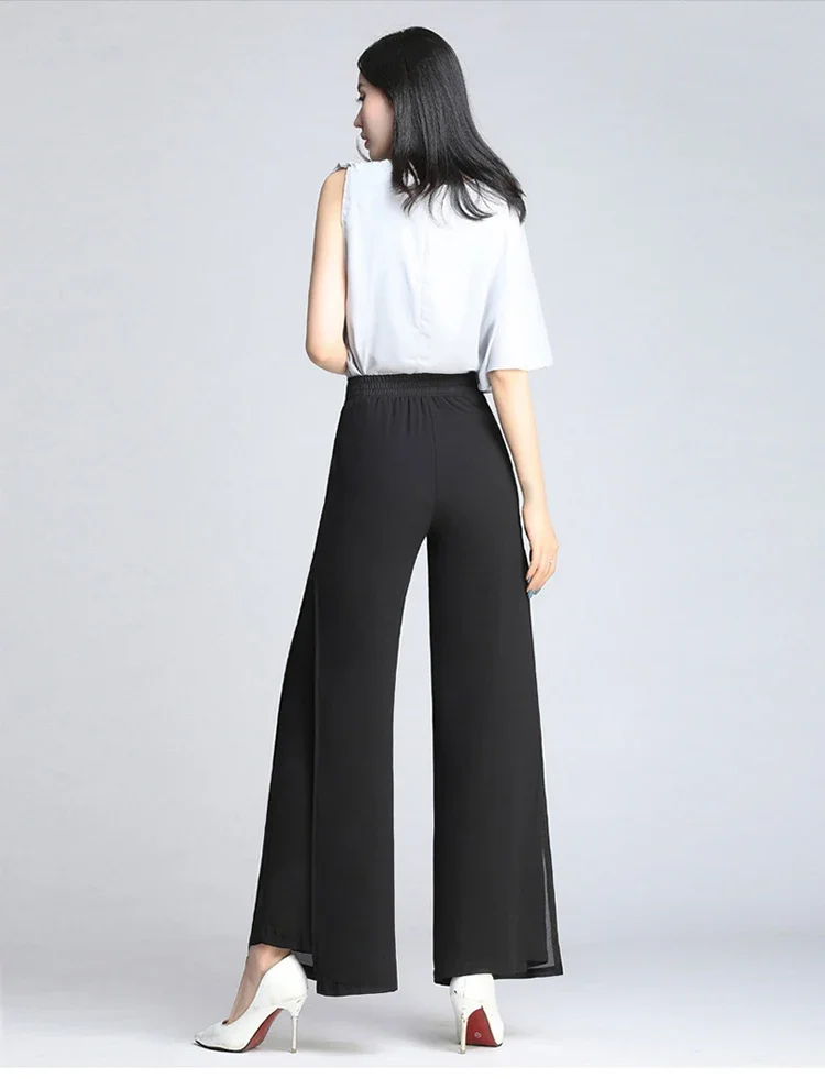 ارتفاع الخصر الرقص بانت النساء السراويل الطويلة الحريم مشروط الرقص السراويل واسعة الرقص الشرقي بنطلون القبلية اللياقة البدنية سراويلي حريمي أحمر أبيض #2