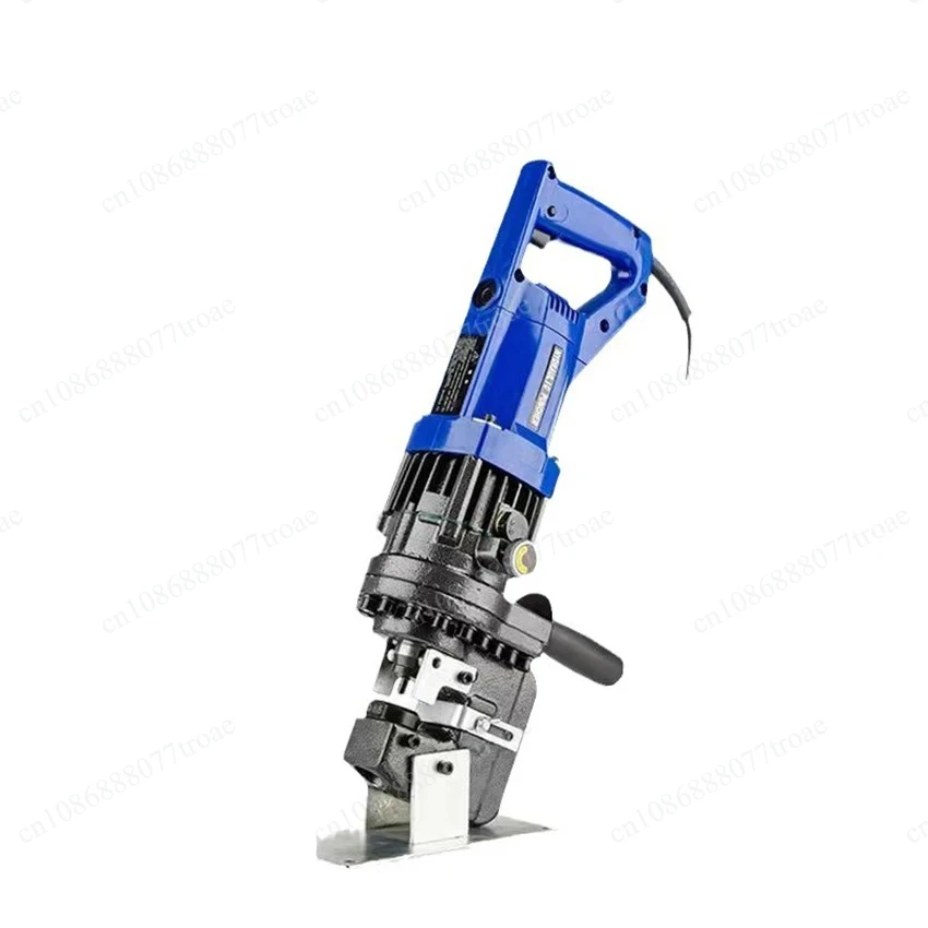 2200W Angle Iron Punching Machine 220V/110V Electric Hydraulic Hole Puncher For Punching Steel,Angle Steel,Iron,Aluminum Plate