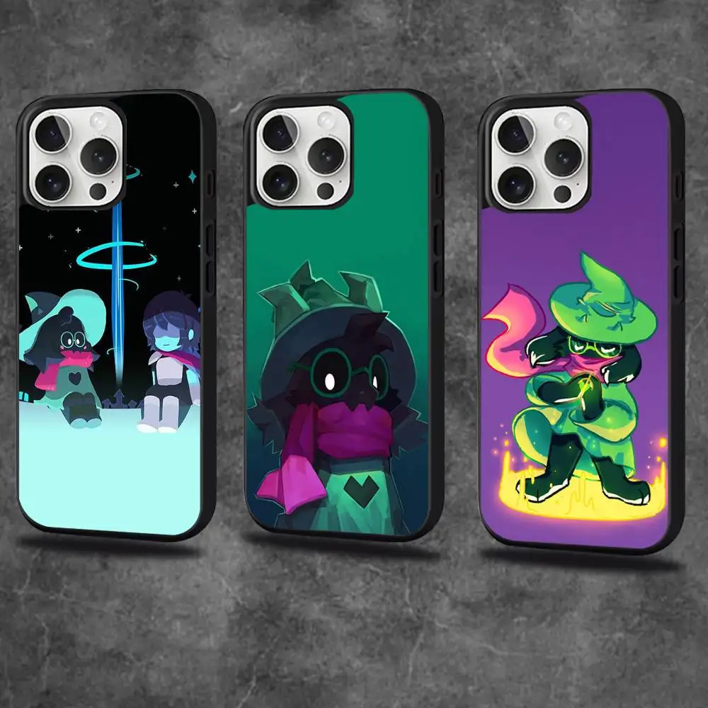 

D-Deltarune Ralsei Phone Case For iPhone 17,16,15,14,13,12,11,Pro,Max,Plus,Mini,SE4,E Magnetic Magsafe Wireless Charging
