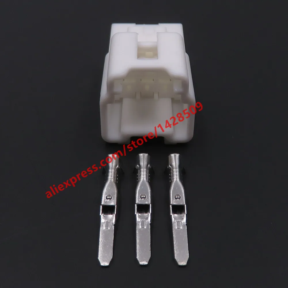 1 Set 3 Pin 2.2 Series Automotive Door Taillight Wire Harness Unsealed Socket For Infiniti Sylphy 6098-6964 6098-6944