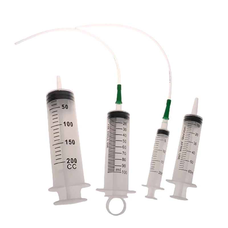 Large Capacity Syringe Reusable Plastic Pump Nutrient Health Measuring Syringe Pumping Oil Feeding Enema Glue Filling