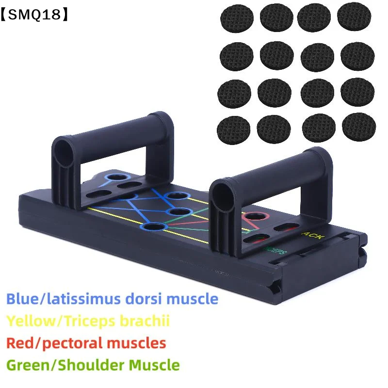 1 Set Multifunctional Thicken Push Up Board Fitness Muscle Home Gym Push Up 24 Holes Push Up Stand【SMQ】 gallery 3