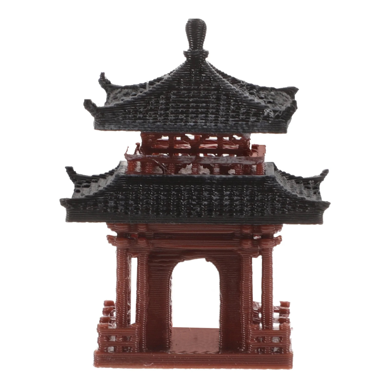 

Pavilion Decorations Gazebo Fish Tank Mini Statue Aquarium Adornment Trinkets Desktop